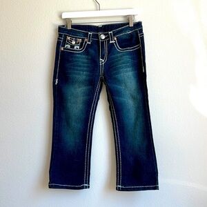 NWT True Religion Johnny Super T Ankle Jeans